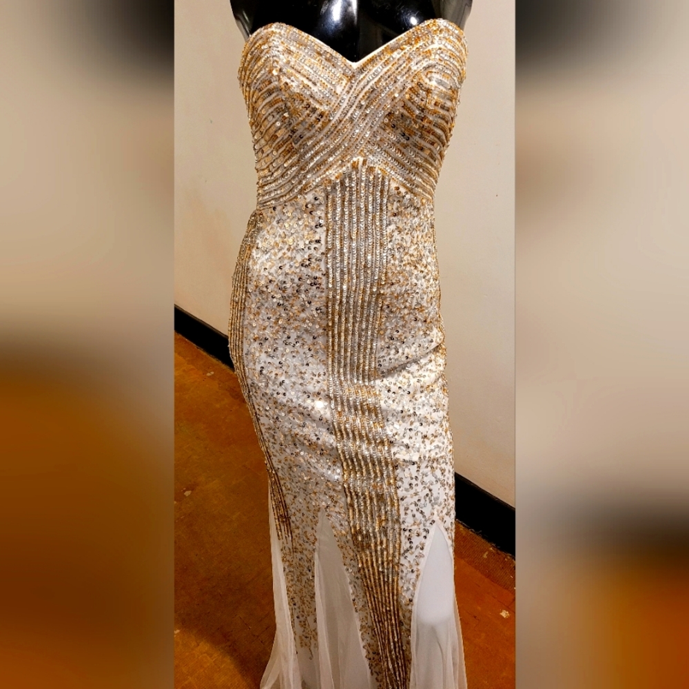Sequin gown